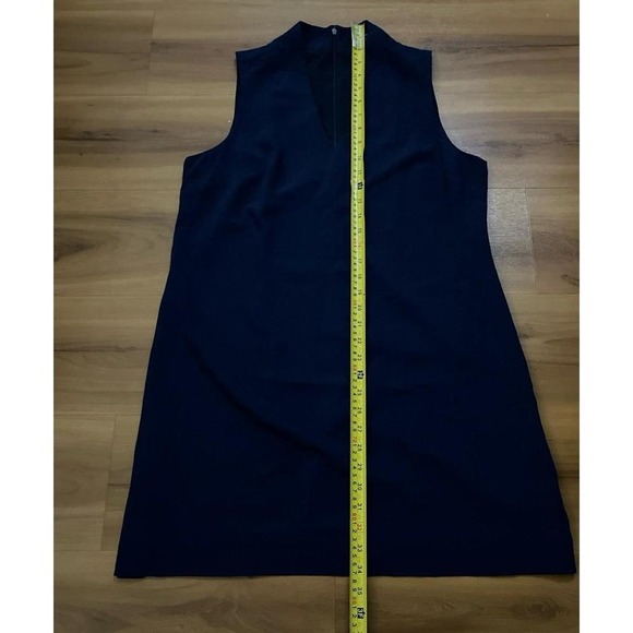 Womens J. Crew 365.Minimalist Sleeveless Navy Lined Dress - Picture 5 of 7